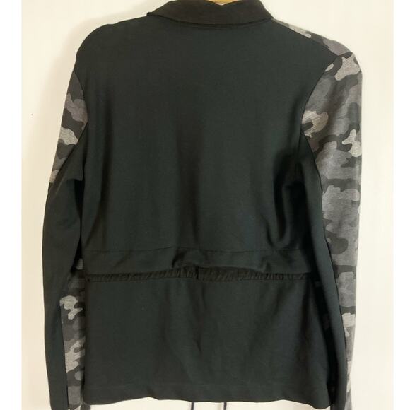 Cabi Black Grey Camo Camouflage Full Zip ATC Jacket 3911 Size Small - Picture 6 of 9